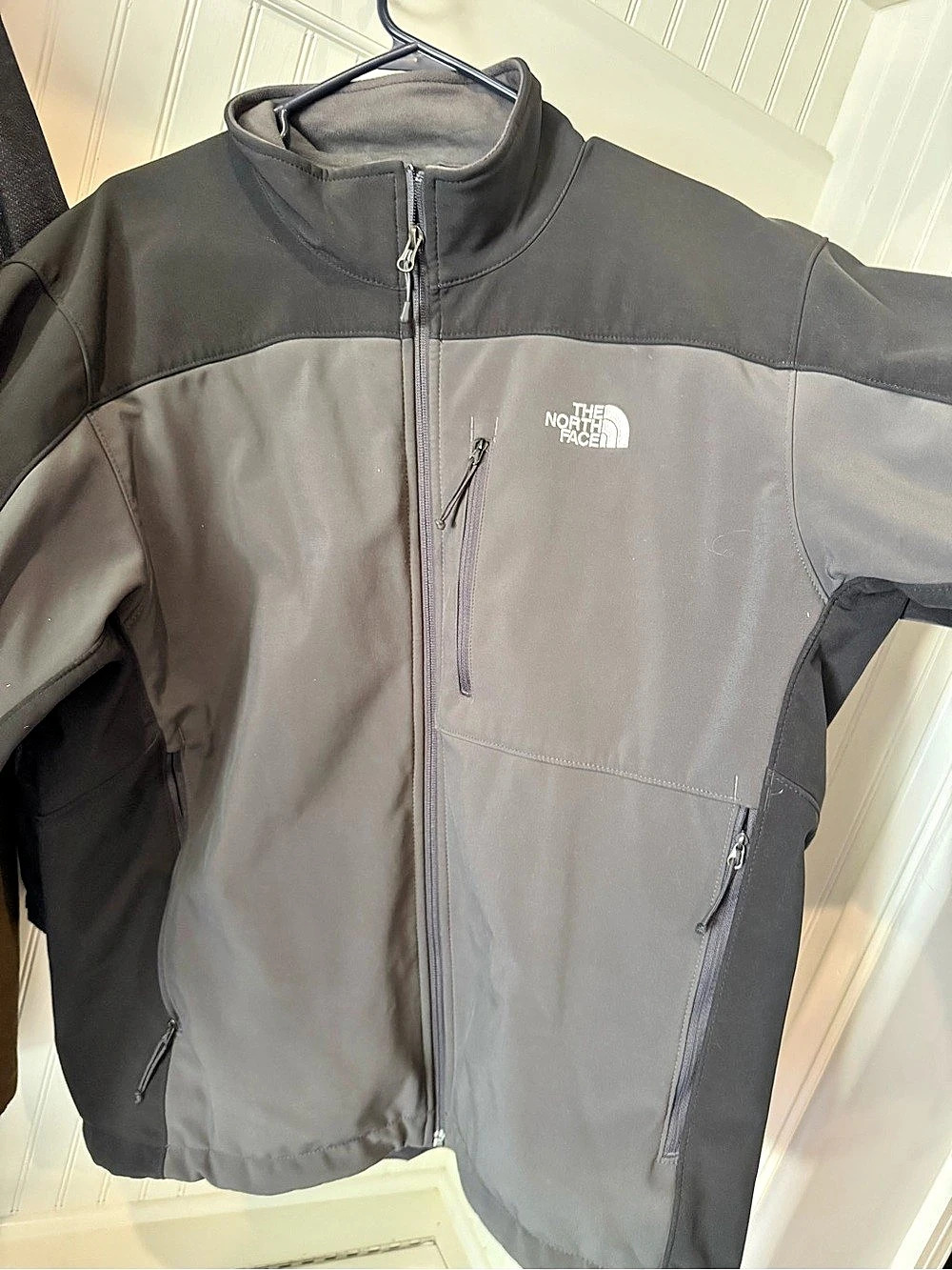 The North Face Apex Bionic Jacket Men's Gray & Black Performance Jacket XL